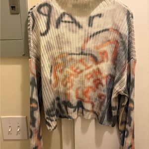 Women's Jordan brand Multi-Color knitted Crewneck Sweater size medium